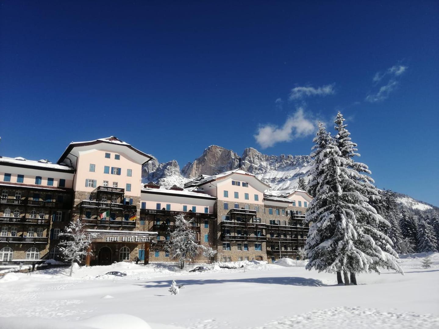 Residence Grand Hotel Carezza Nova Levante Luaran gambar